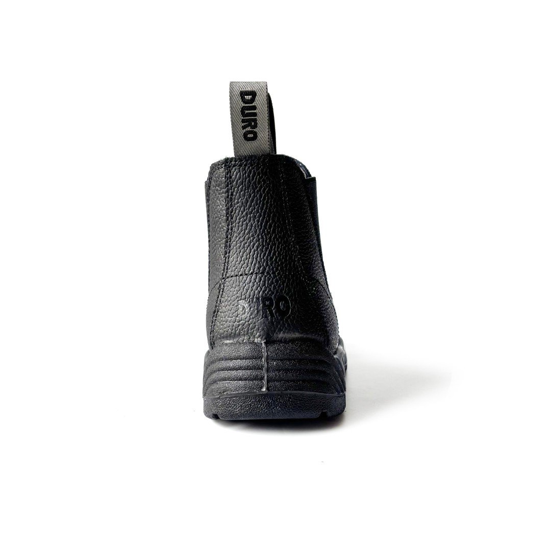 Duro elastic-sided work boot detail view