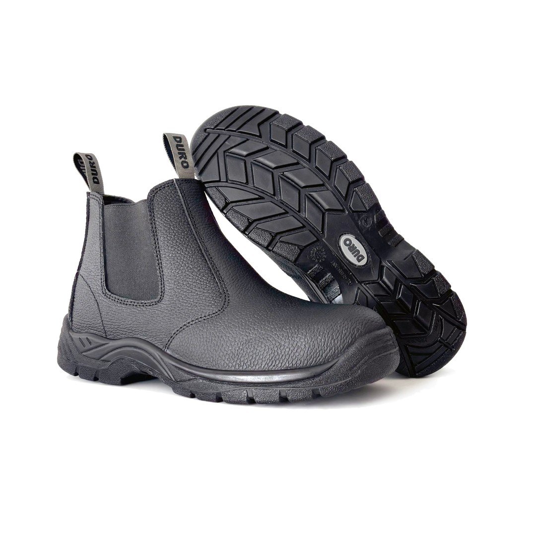 Duro elastic-sided work boot